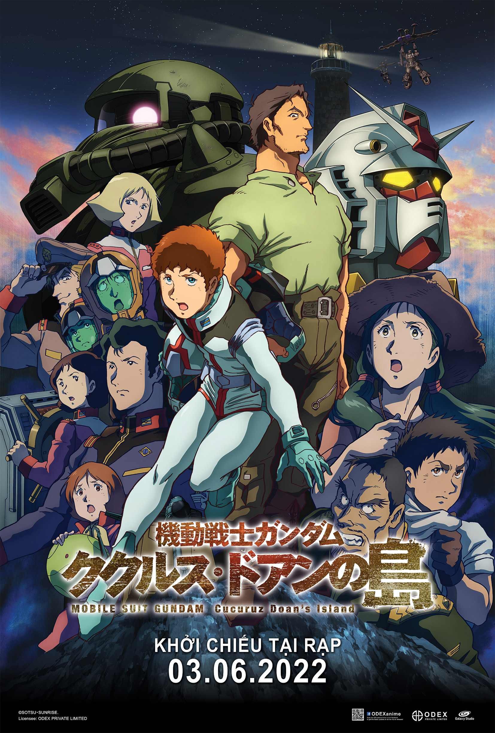 Mobile Suit Gundam - Cucuruz Doan&#39;s Island (phụ Đề) -  (2022)