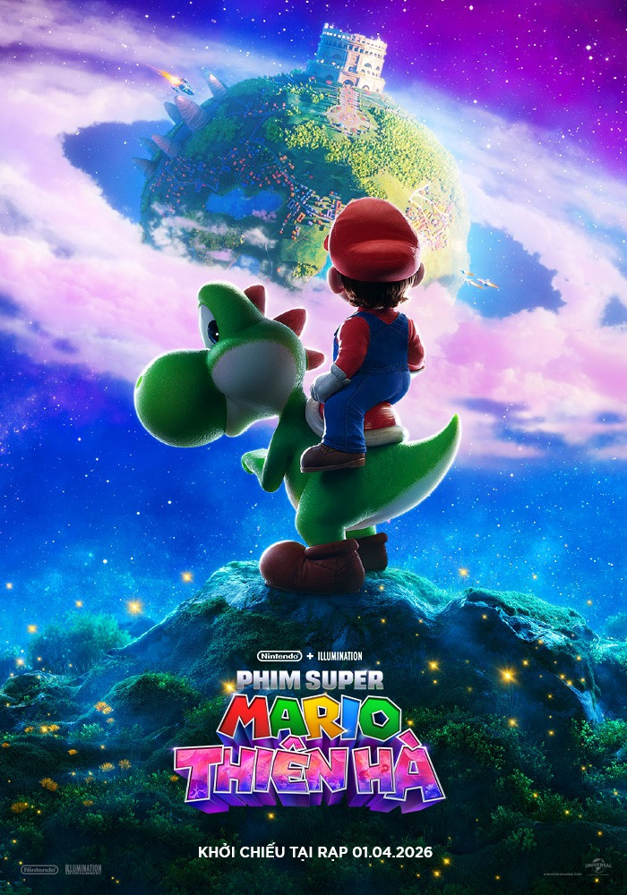 (PHỤ ĐỀ) PHIM SUPER MARIO THIÊN HÀ (P)