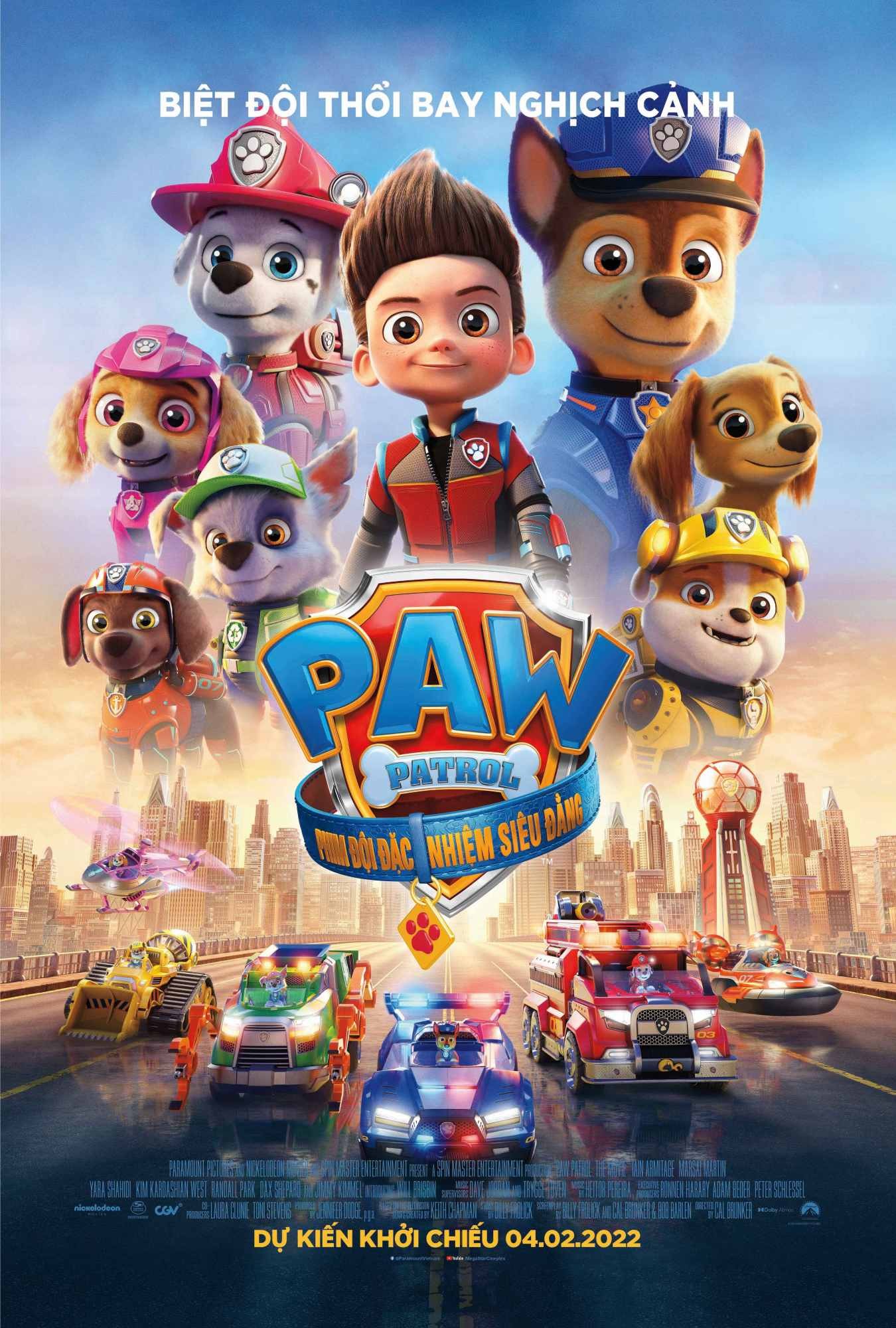 Paw Patrol - Đội Đặc Nhiệm Siêu Đẳng -  (2022)