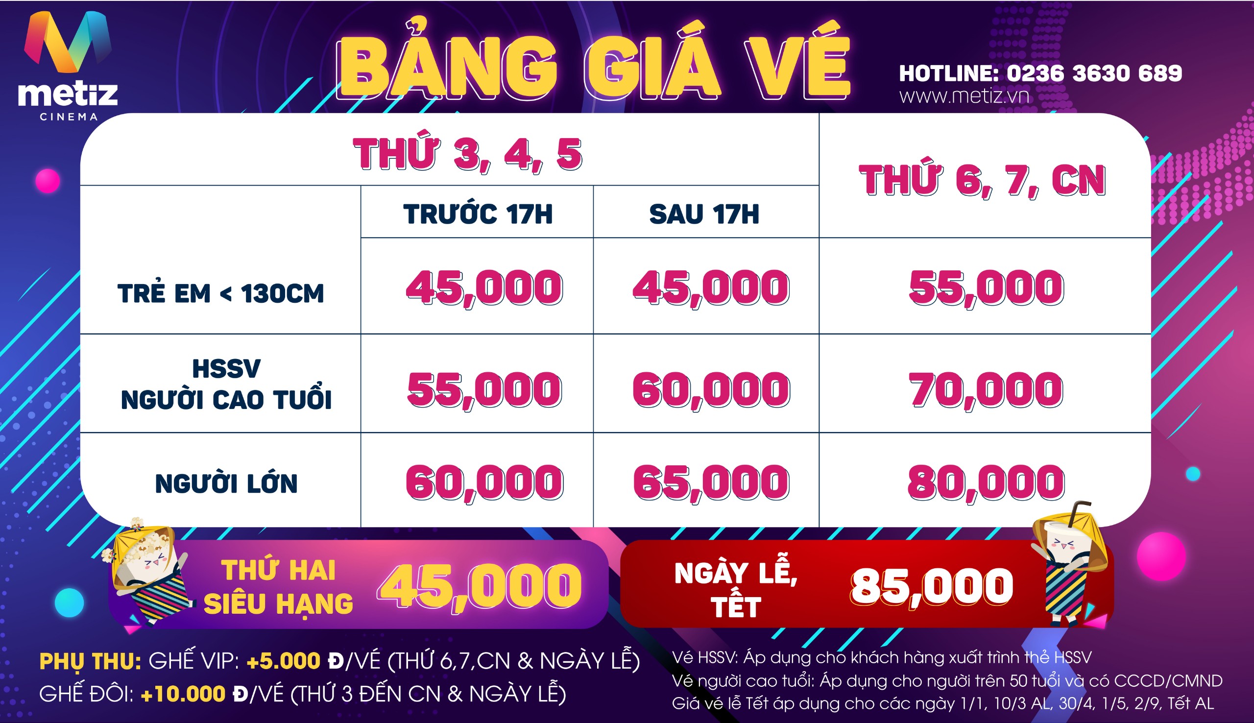 Rạp phim Metiz Cinema Đà Nẵng